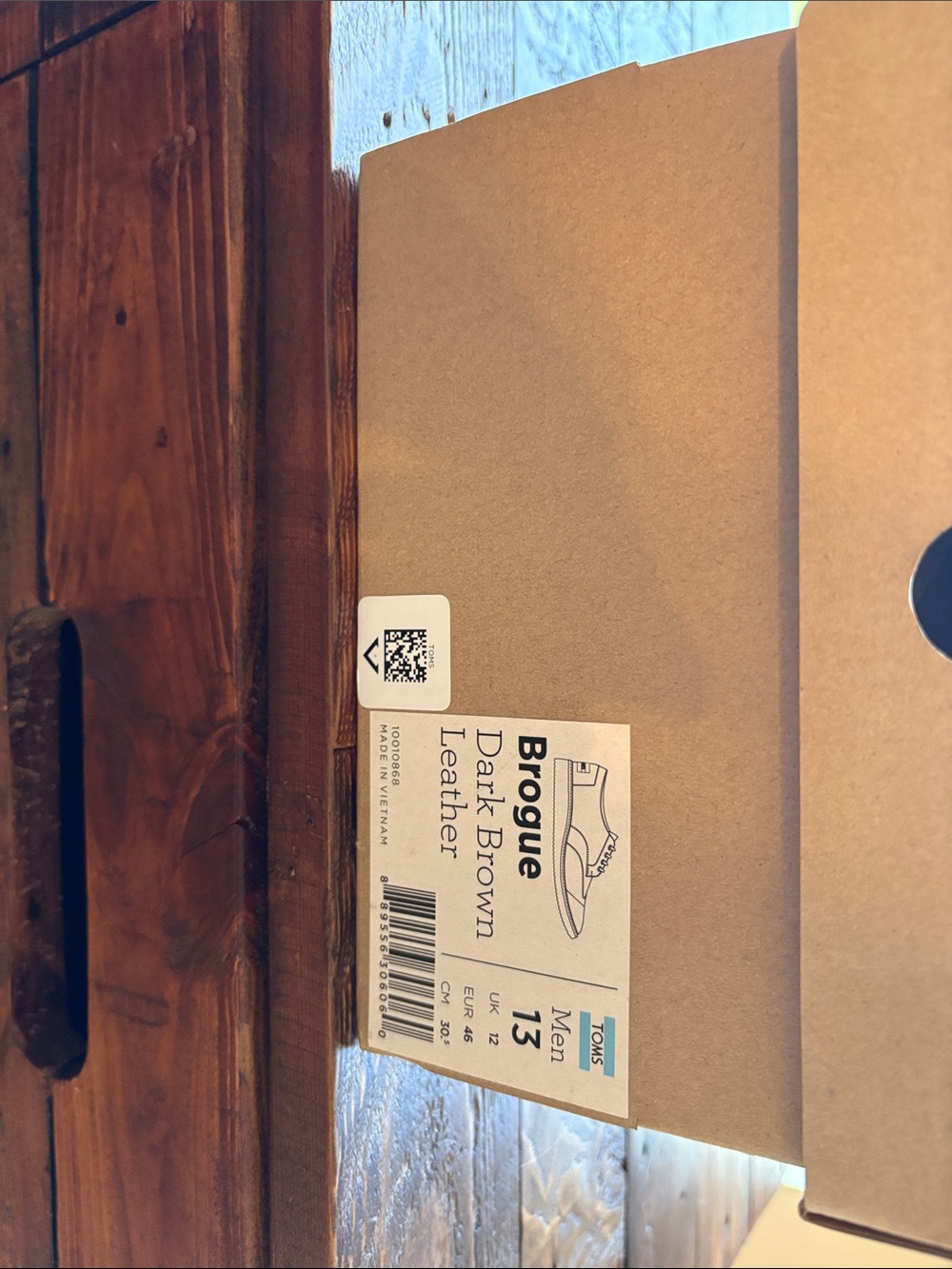 NIB TOMS Brogue